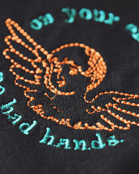 On Your End Step OG Black Tee