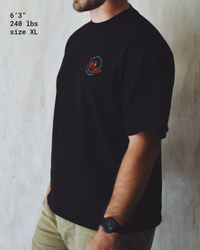 On Your End Step OG Black Tee
